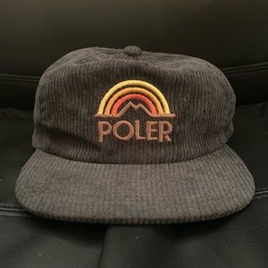 POLER MOUNTAIN RAINBOW HAT / corduroy / snapback